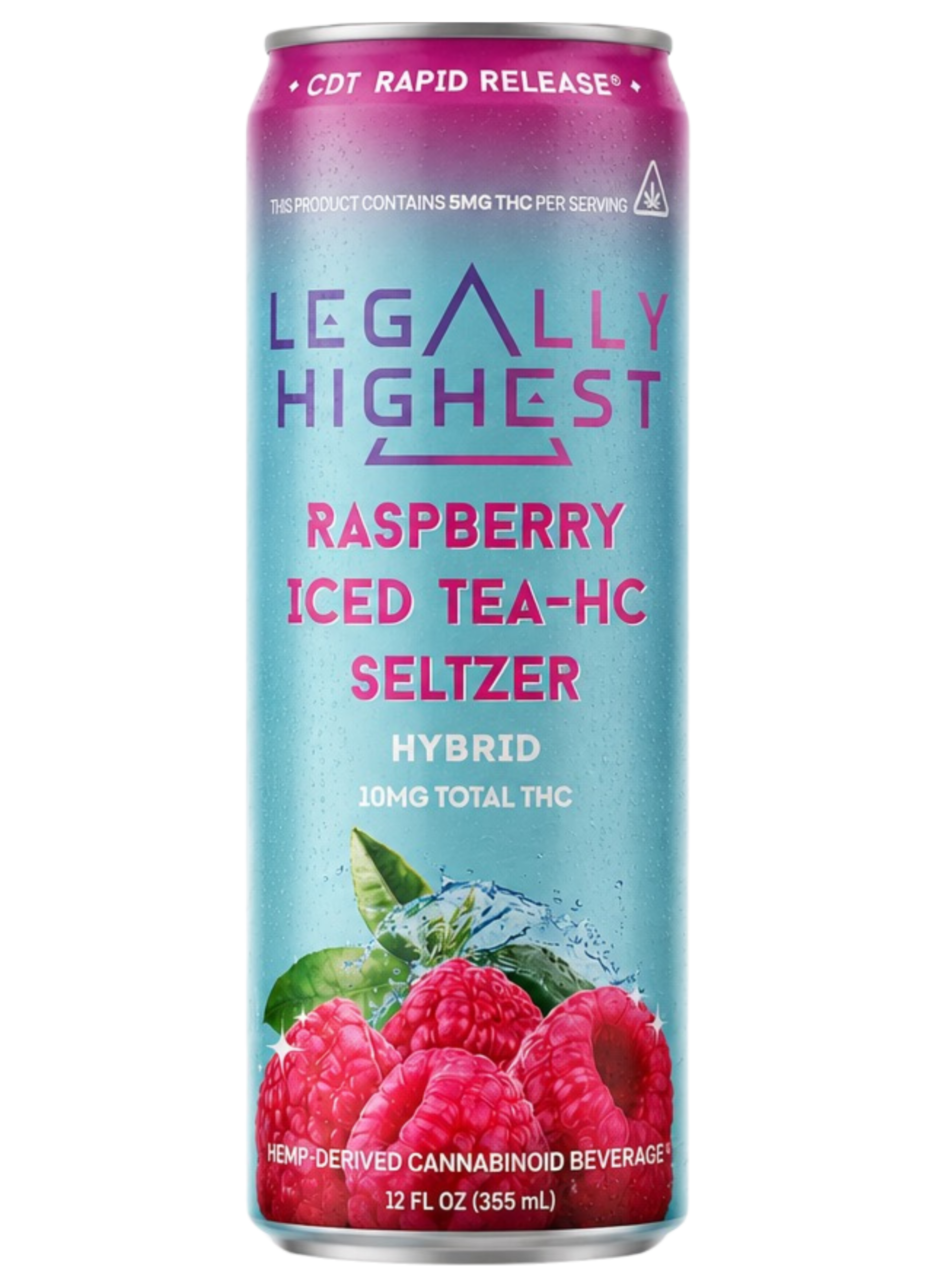 Hybrid Raspberry Iced Tea 10mg THC