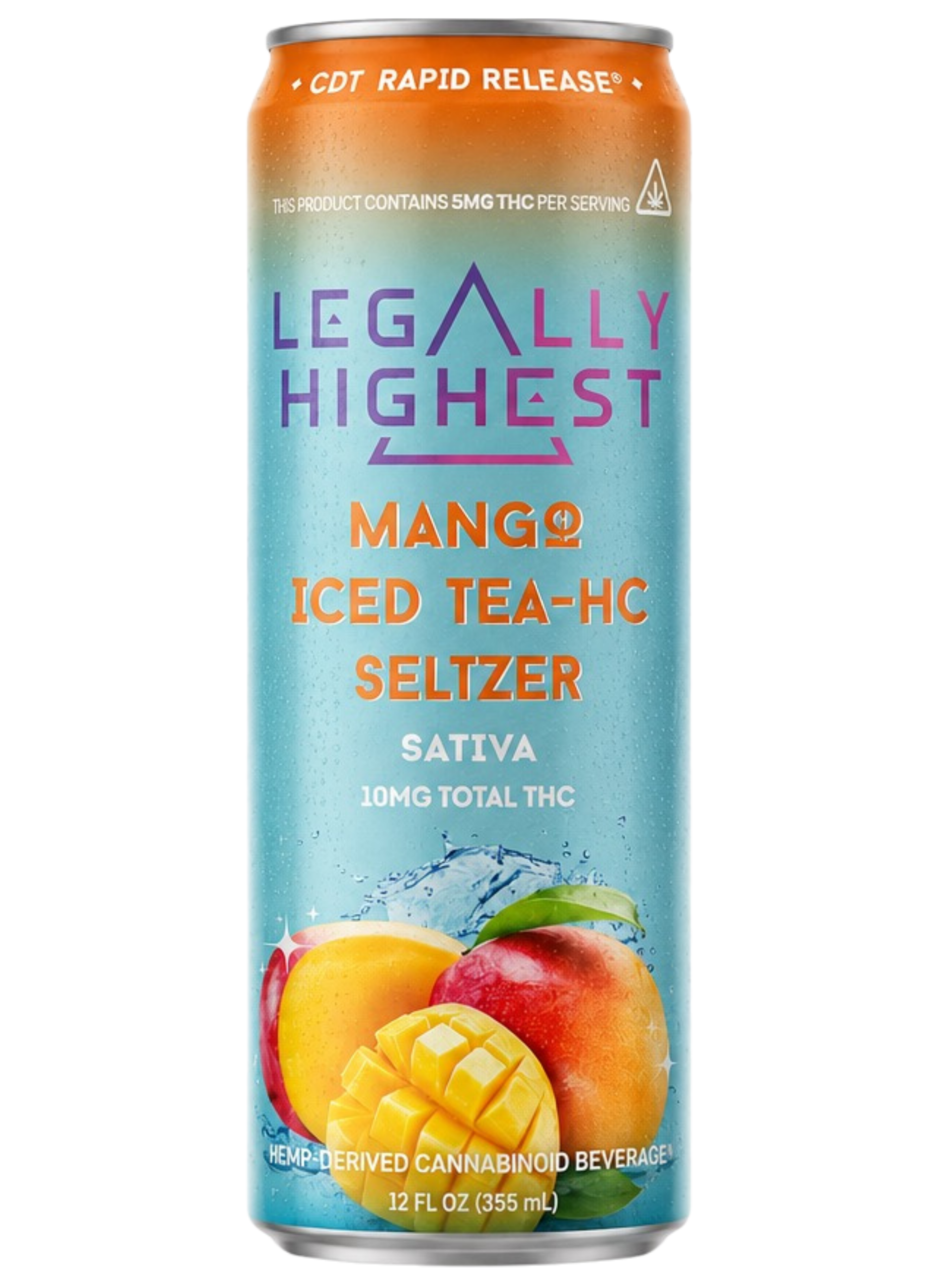 Sativa Mango Iced Tea 10mg THC